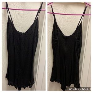 Black romper never worn